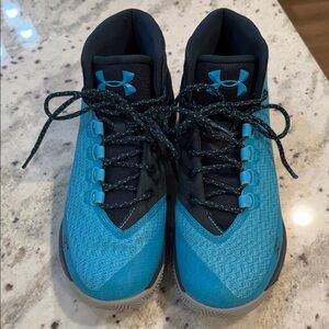 Under Armour UA Curry 3 Peacock Blue- NWOT